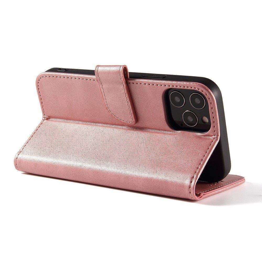 Magnet Etui elegant cover med klap og standerfunktion til Samsung Galaxy A03s (166.5) pink