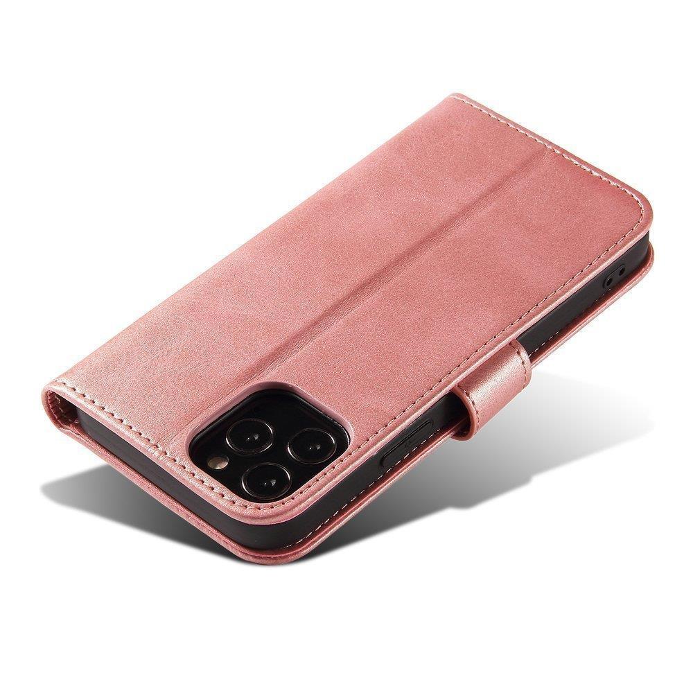 Magnet Etui elegant cover med klap og standerfunktion til Samsung Galaxy A03s (166.5) pink