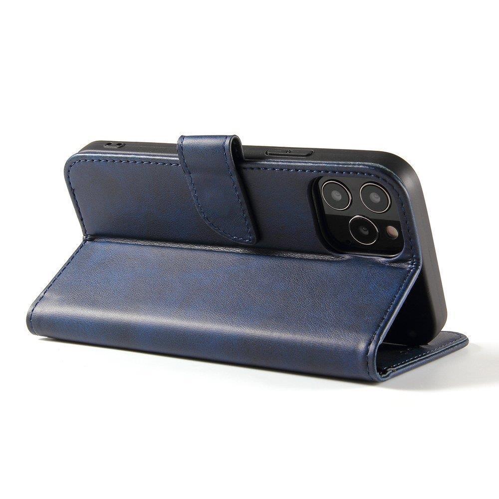 Magnet Etui elegant cover med klap og standerfunktion til Samsung Galaxy A73 blå
