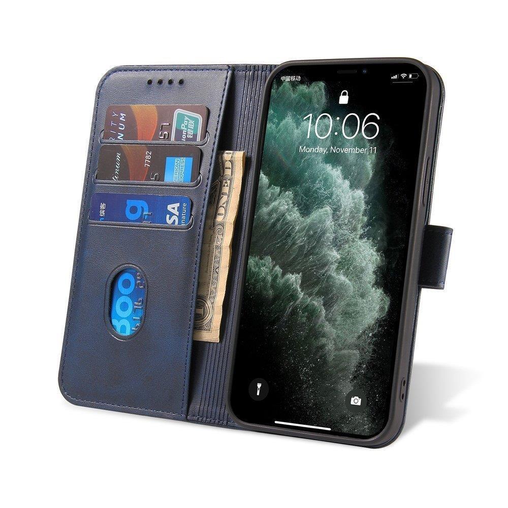 Magnet Etui elegant cover med klap og standerfunktion til Samsung Galaxy A73 blå