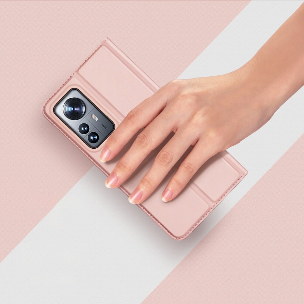 Dux Ducis Skin Pro Holster Cover Flip Cover til Xiaomi 12 Pro guld