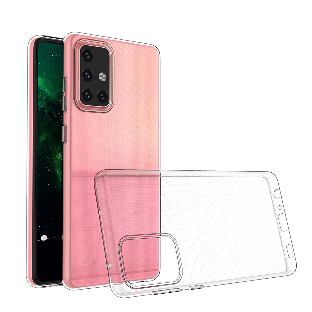 Gelfodral för Ultra Clear 0,5mm Samsung Galaxy A73 transparent