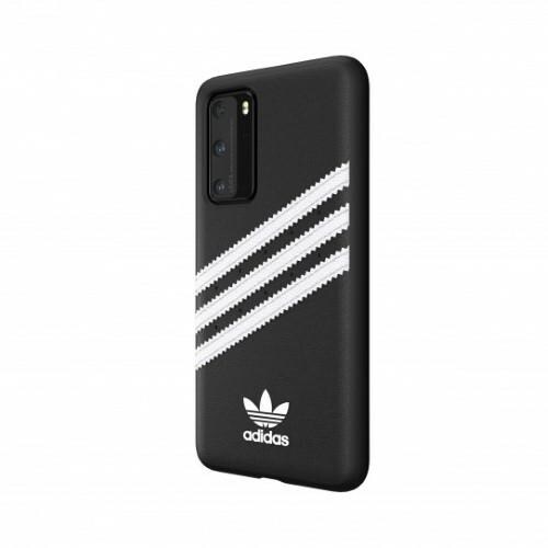 Adidas OR Formstøbt PU-etui til Huawei P40 - Sort og hvid