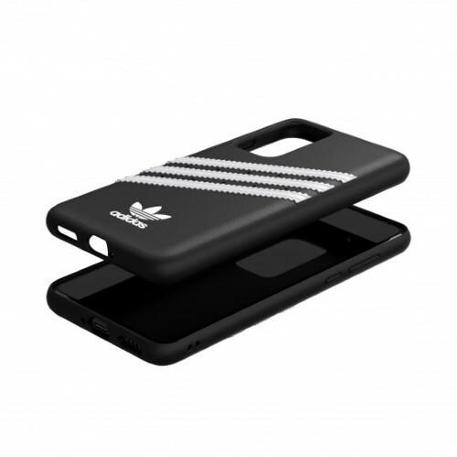 Adidas OR Formstøbt PU-etui til Huawei P40 - Sort og hvid