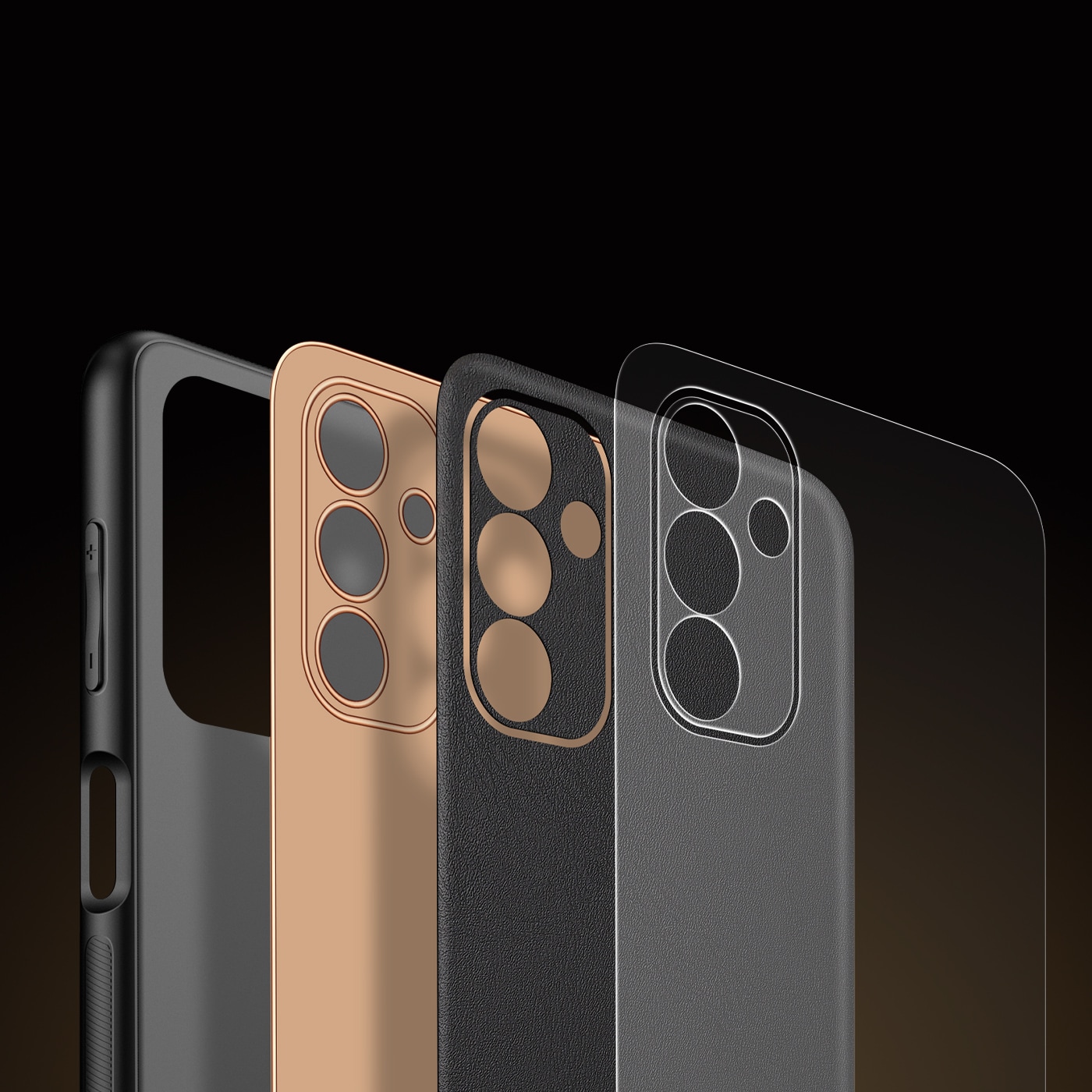 Dux Ducis Yolo elegant cover lavet af økologisk læder til Samsung Galaxy A13 5G sort