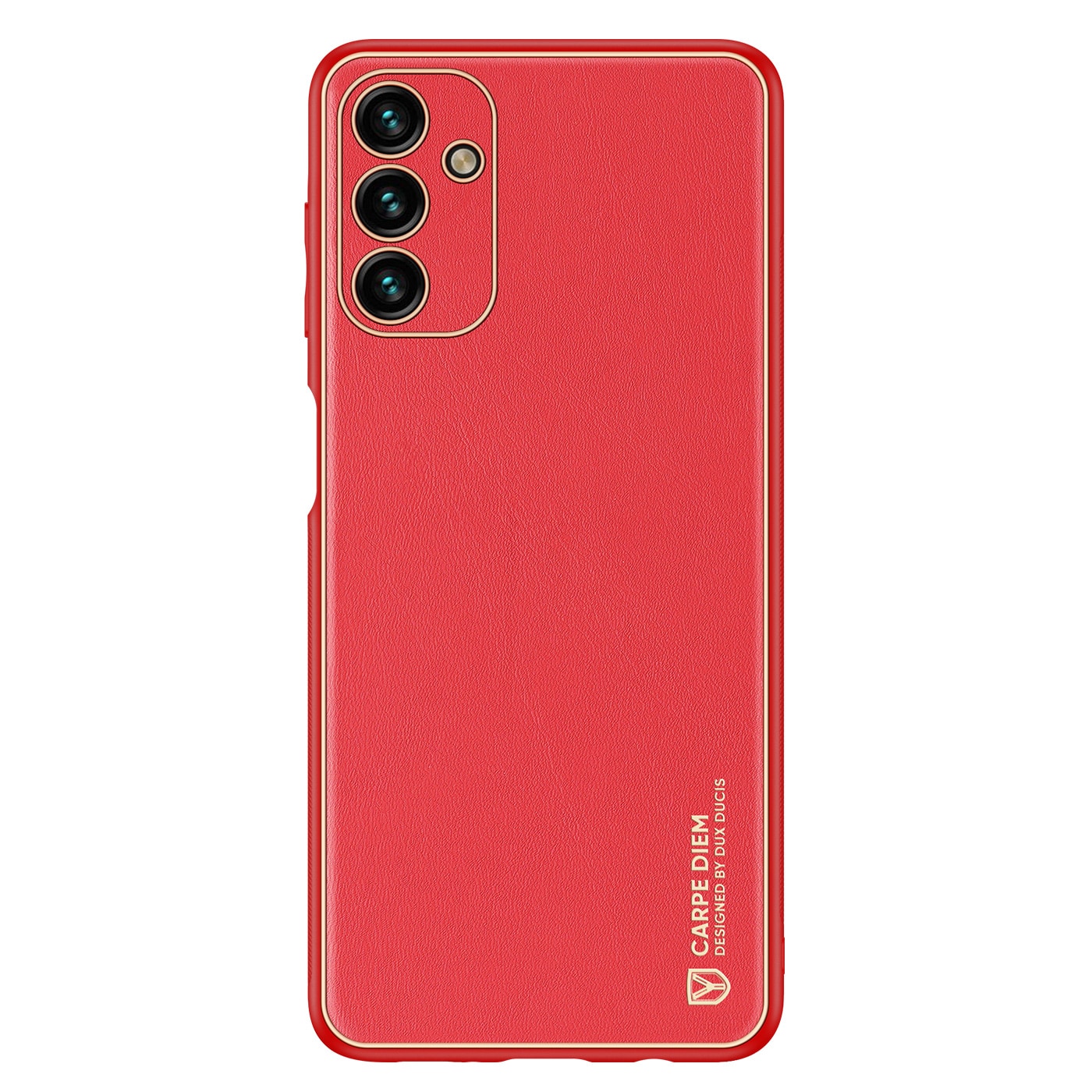 Dux Ducis Yolo elegant cover lavet af økologisk læder til Samsung Galaxy A13 5G rød