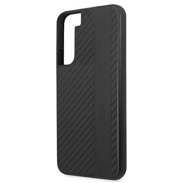AMG Carbon Stripe&Embossed Fodral till Samsung Galaxy S22+ - Svart
