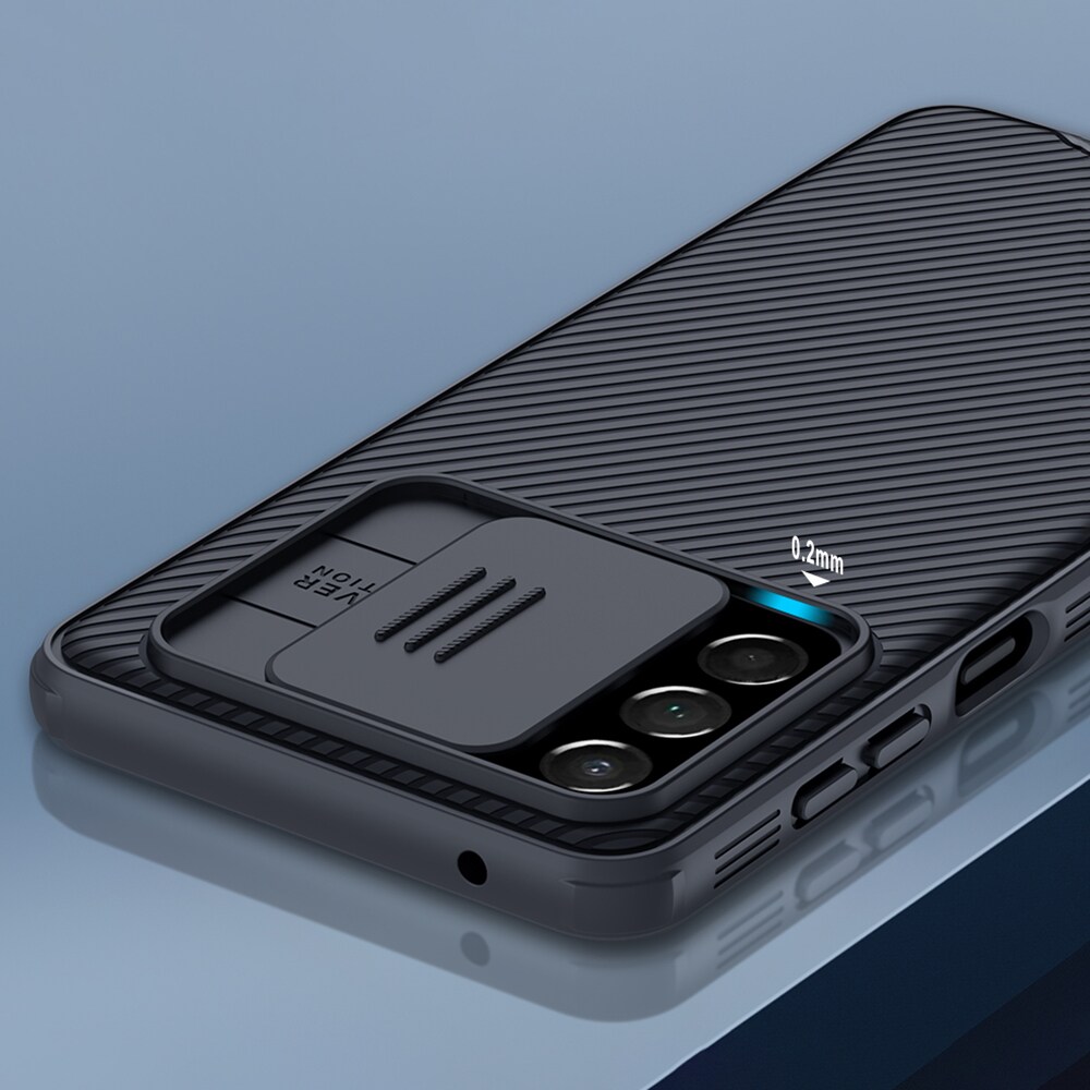 Nillkin CamShield Pro Fodral Pansarfodral Kameraskydd för Samsung Galaxy A73 Svart