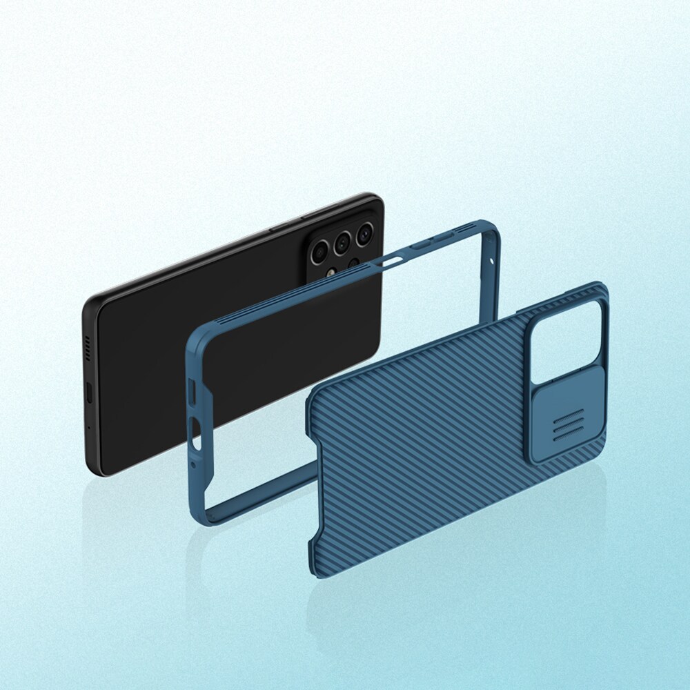 Nillkin CamShield Pro Fodral Pansarfodral Kameraskydd för Samsung Galaxy A73 Svart