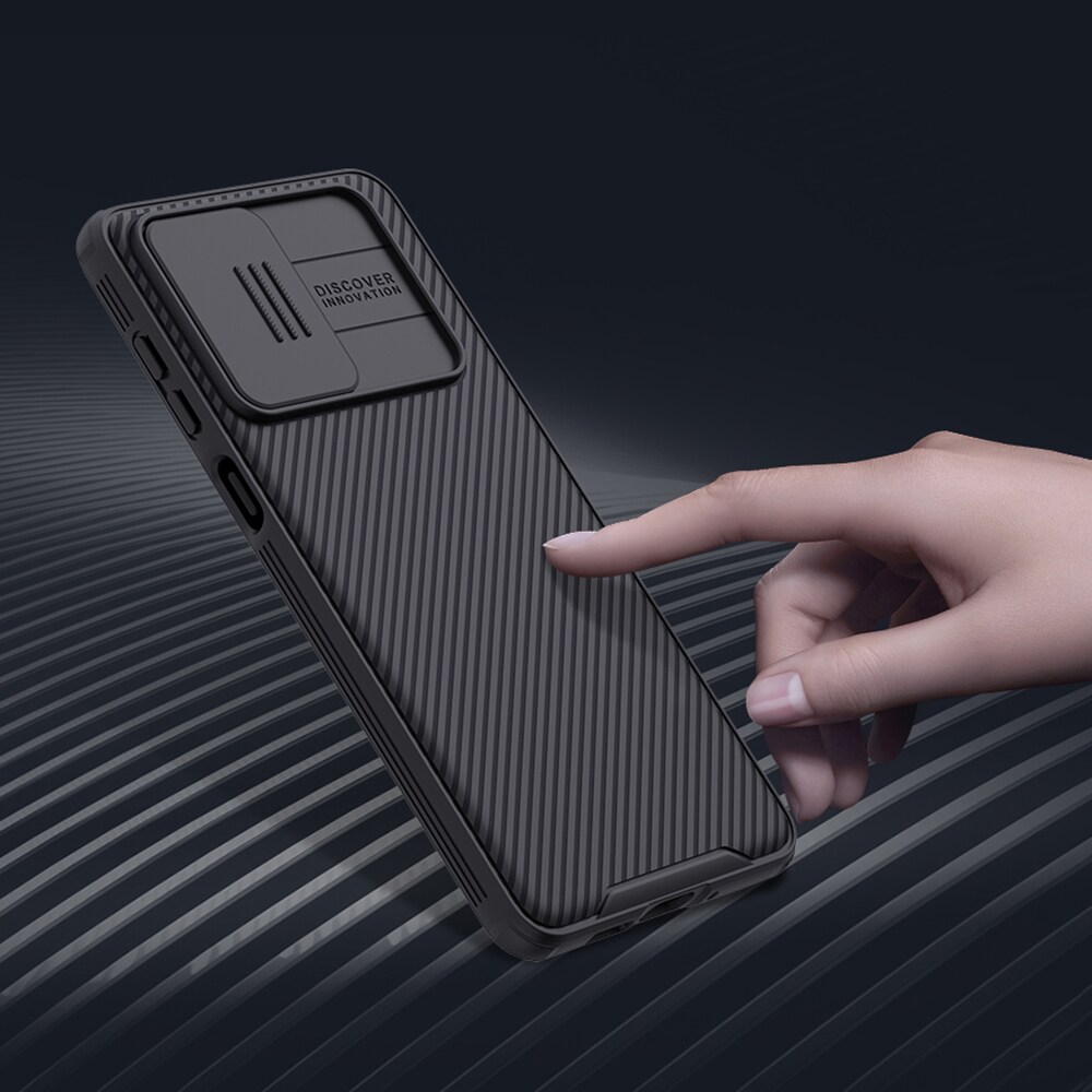 Nillkin CamShield Pro Fodral Pansarfodral Kameraskydd för Samsung Galaxy A73 Svart