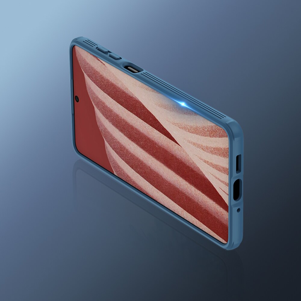 Nillkin CamShield Pro Fodral Pansarfodral Kameraskydd för Samsung Galaxy A73 Blå