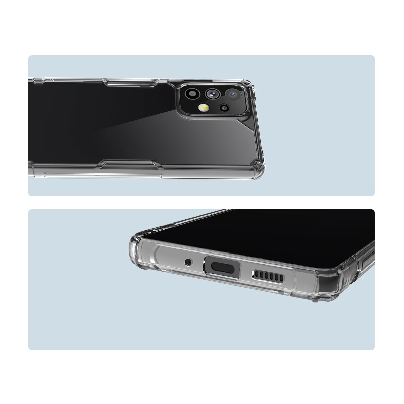 Nillkin Nature Pro-fodral för Samsung Galaxy A73 bepansrat skydd transparent skydd