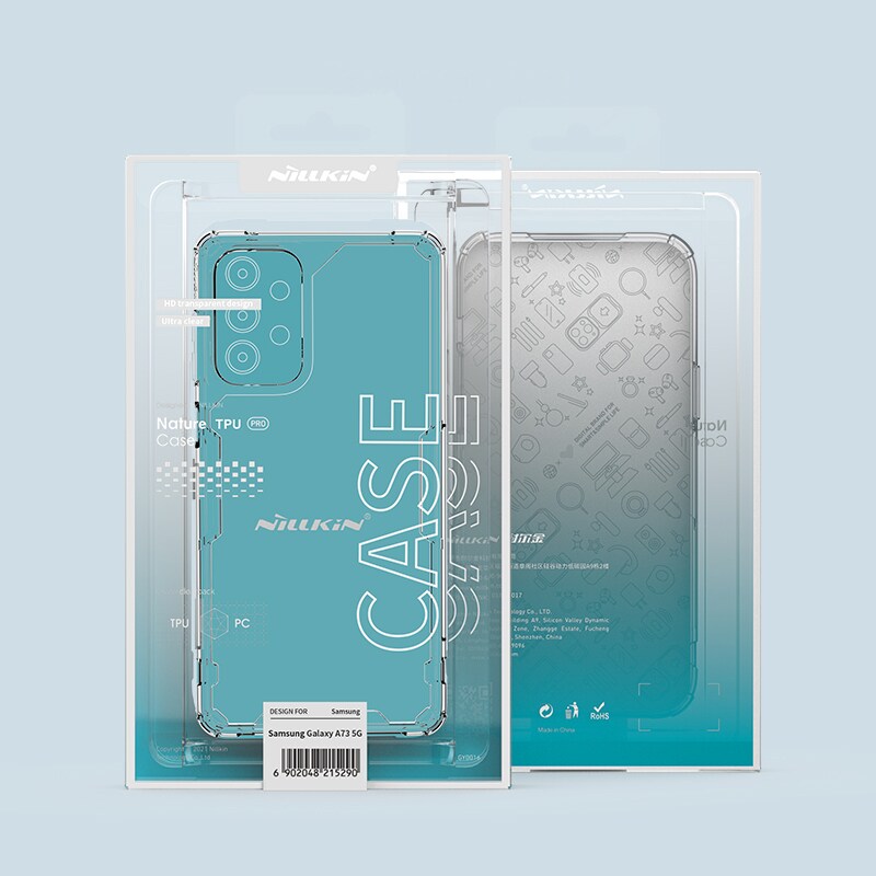 Nillkin Nature Pro-fodral för Samsung Galaxy A73 bepansrat skydd transparent skydd