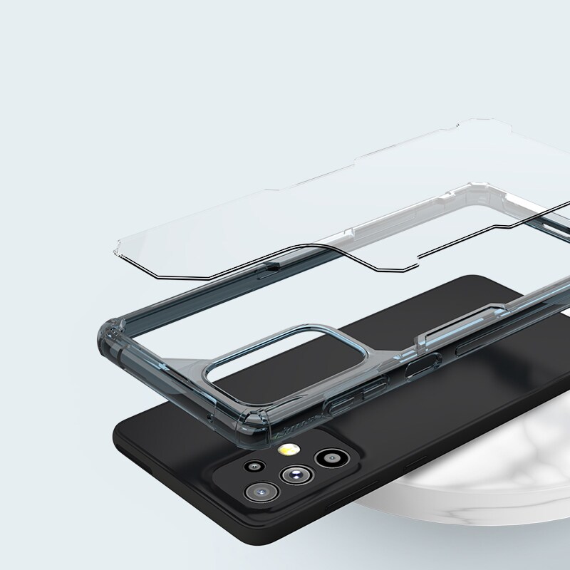 Nillkin Nature Pro-fodral för Samsung Galaxy A73 bepansrat skydd transparent skydd