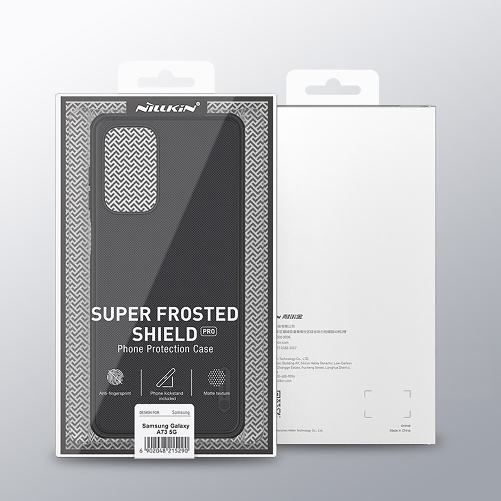 Nillkin Super Frosted Shield Pro holdbart cover til Samsung Galaxy A73 blå