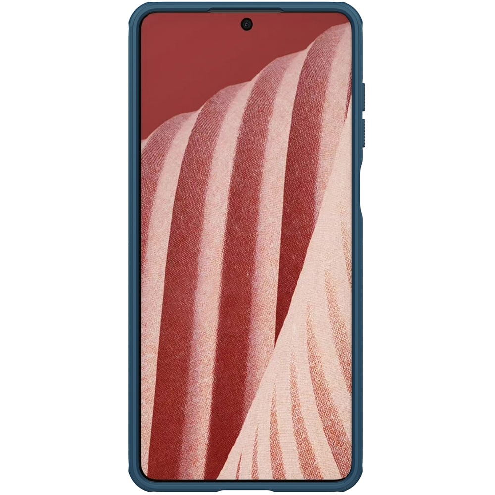 Nillkin Super Frosted Shield Pro holdbart cover til Samsung Galaxy A73 blå