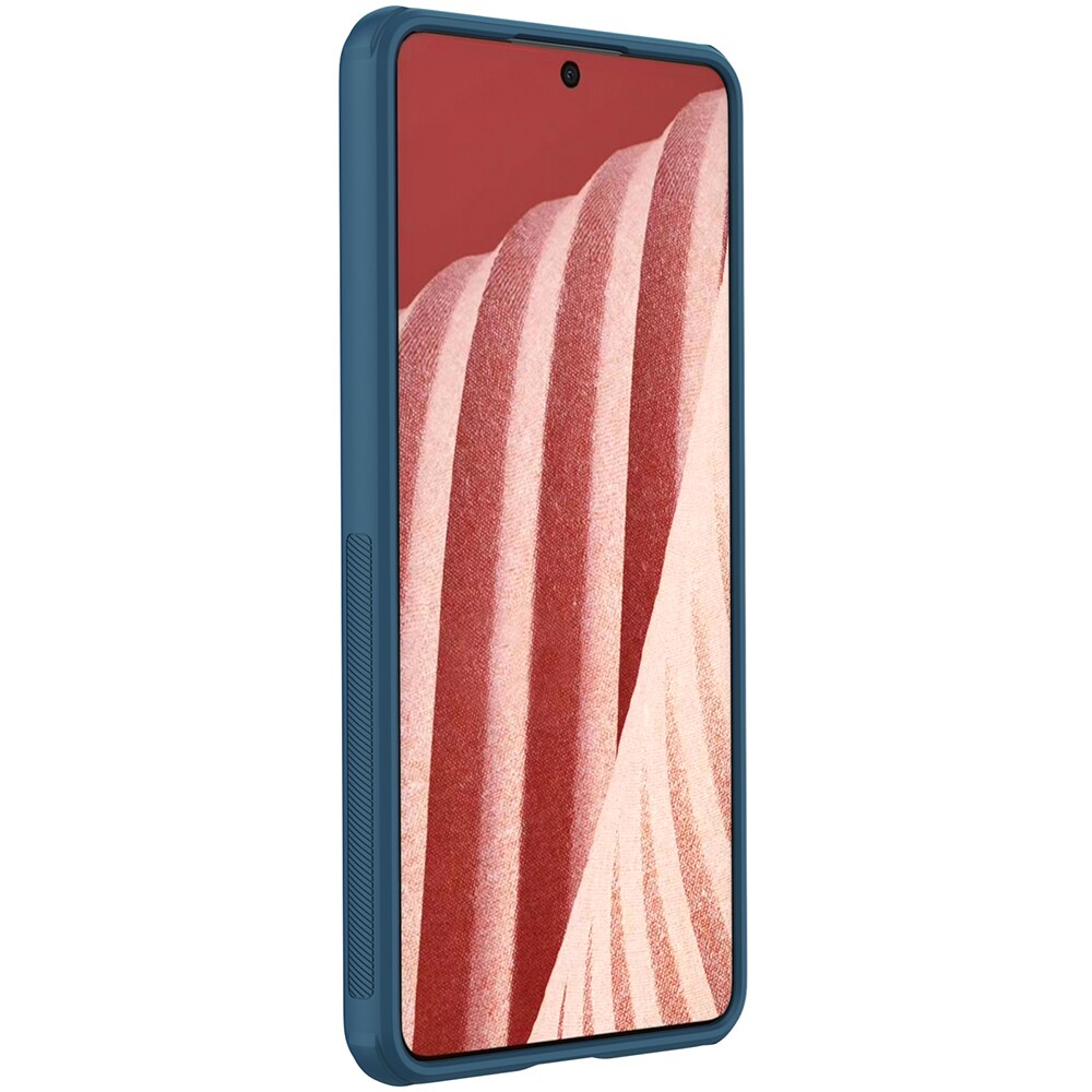 Nillkin Super Frosted Shield Pro holdbart cover til Samsung Galaxy A73 blå