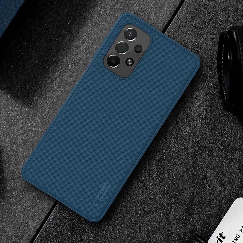 Nillkin Super Frosted Shield Pro holdbart cover til Samsung Galaxy A73 rød