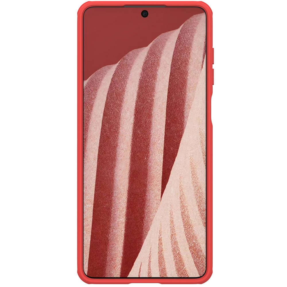 Nillkin Super Frosted Shield Pro holdbart cover til Samsung Galaxy A73 rød
