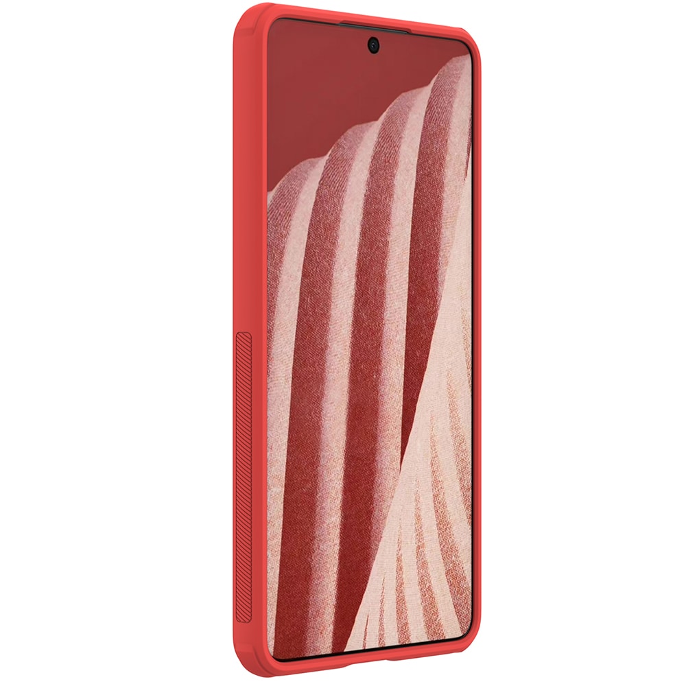 Nillkin Super Frosted Shield Pro holdbart cover til Samsung Galaxy A73 rød