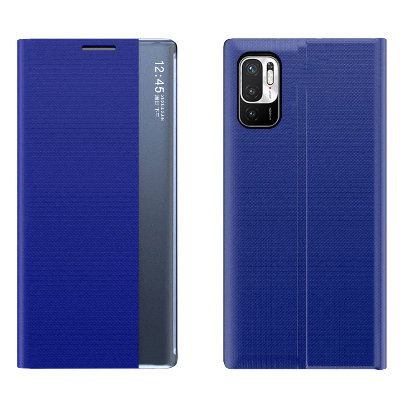 Nytt Sleep Case Flip Cover för Xiaomi Redmi Note 11 Pro 5G / 11 Pro blå