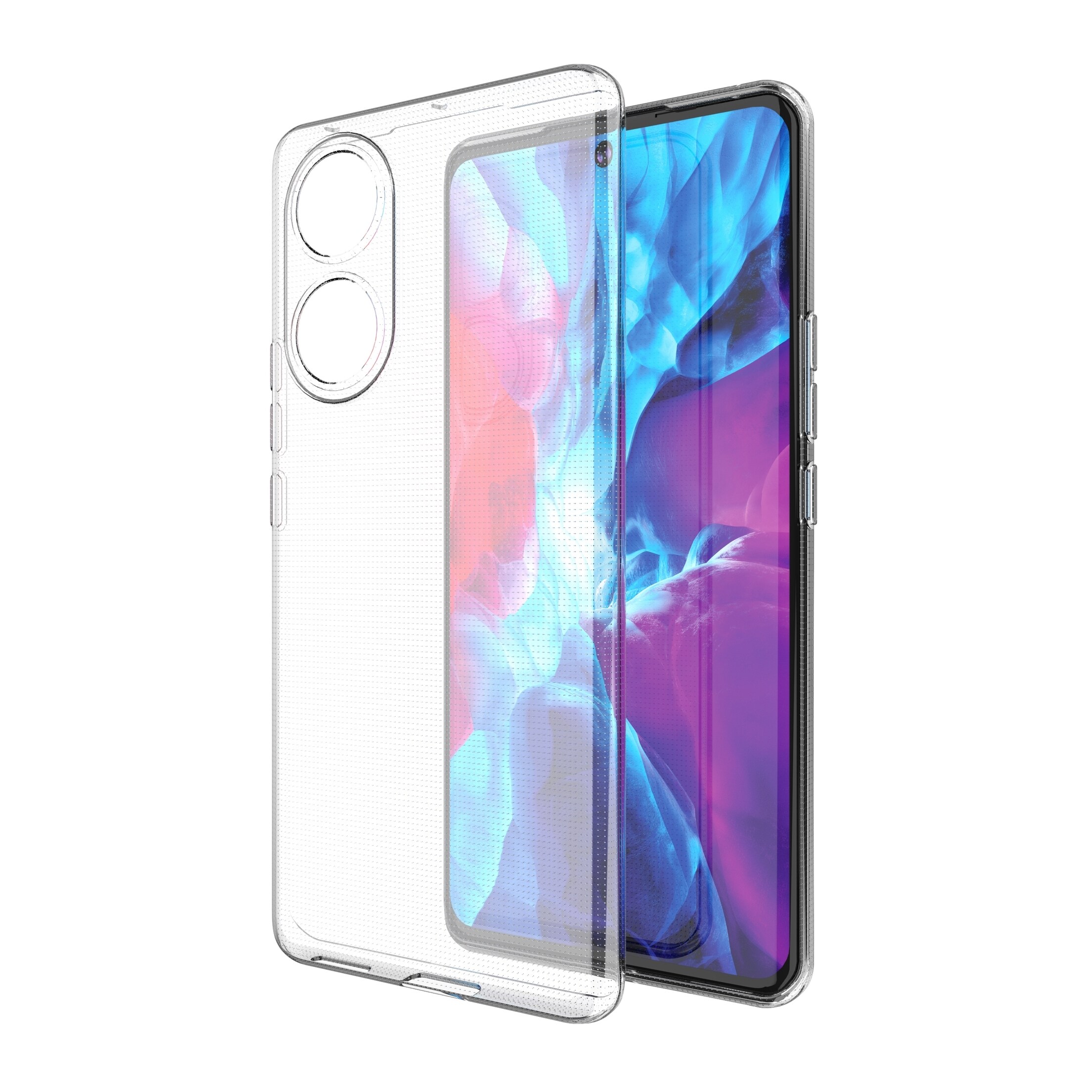 Ultraklart 0,5 mm Honor 50 Pro-gelcover, gennemsigtigt