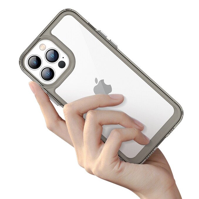 Outer Space Case för iPhone 12 Pro Max hårt fodral med gelram blå