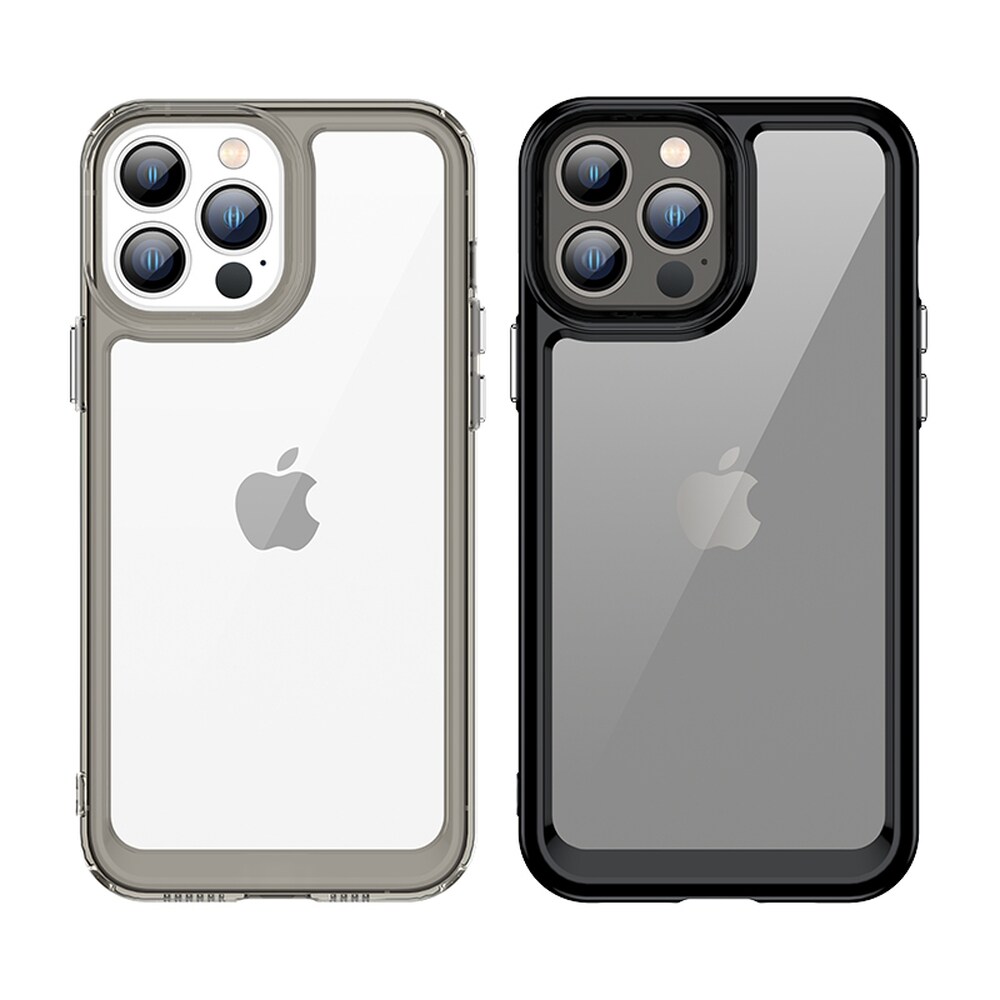 Outer Space Case för iPhone 12 Pro Max hårt fodral med gelram blå