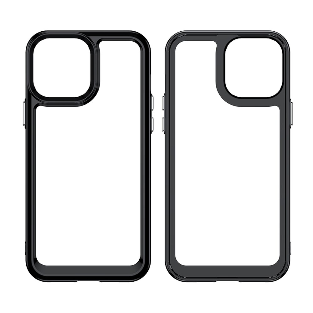 Outer Space Case Fodral för iPhone 12 Pro Max Hårt skydd med gelram Röd