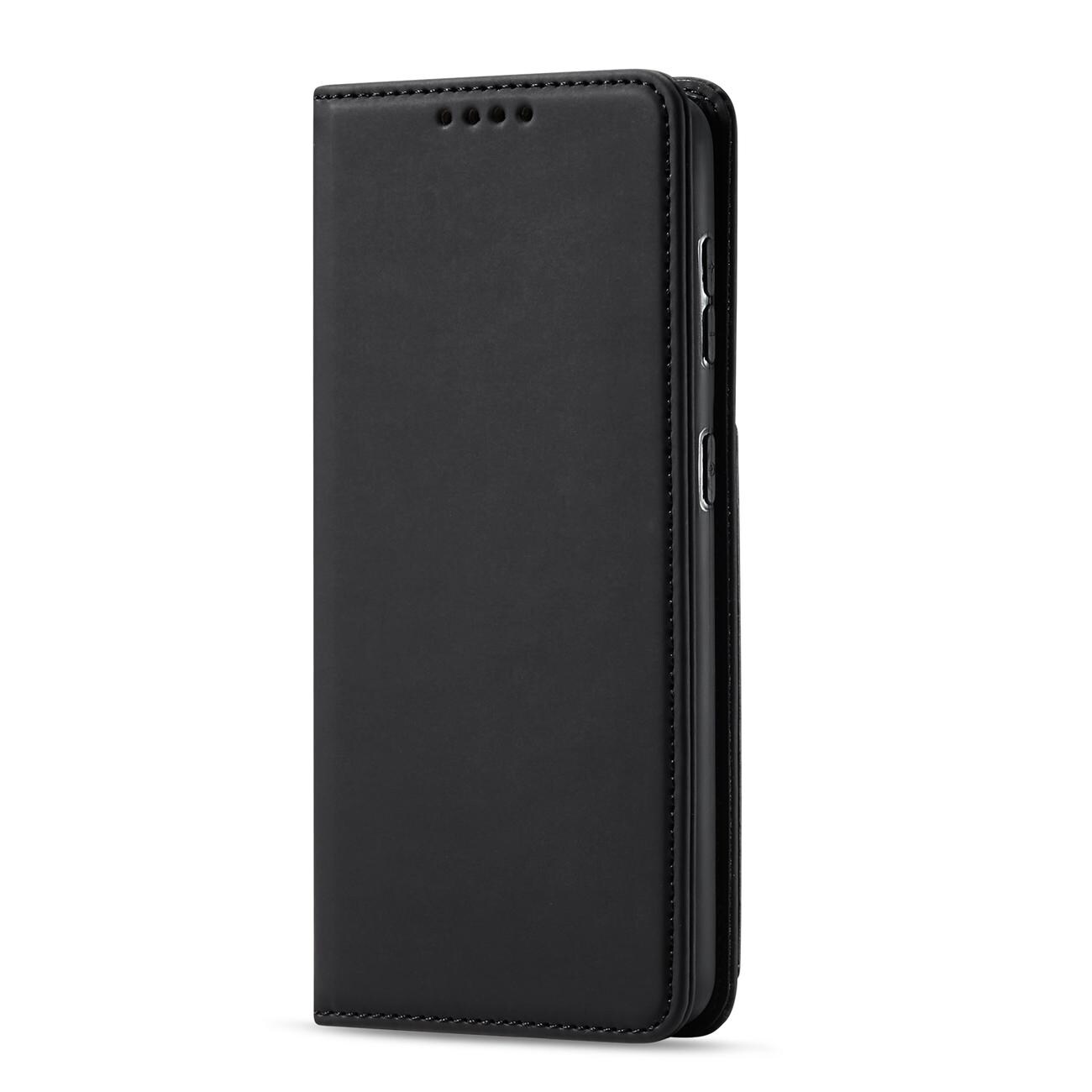 Magnet Kortetui til Samsung Galaxy S22 + (S22 Plus) Pouch Wallet Kortholder Sort
