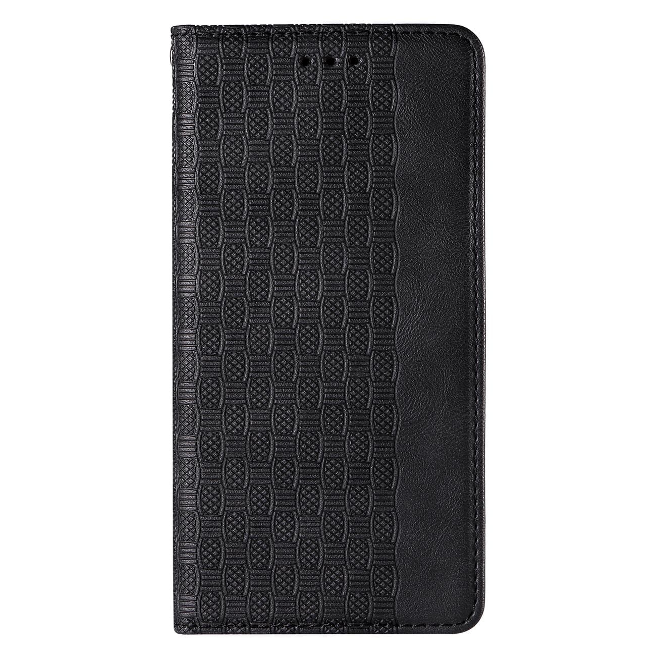 Magnet Strap Case Etui til Samsung Galaxy S22 + (S22 Plus) Pung Pung + Mini Lanyard Vedhæng Sort