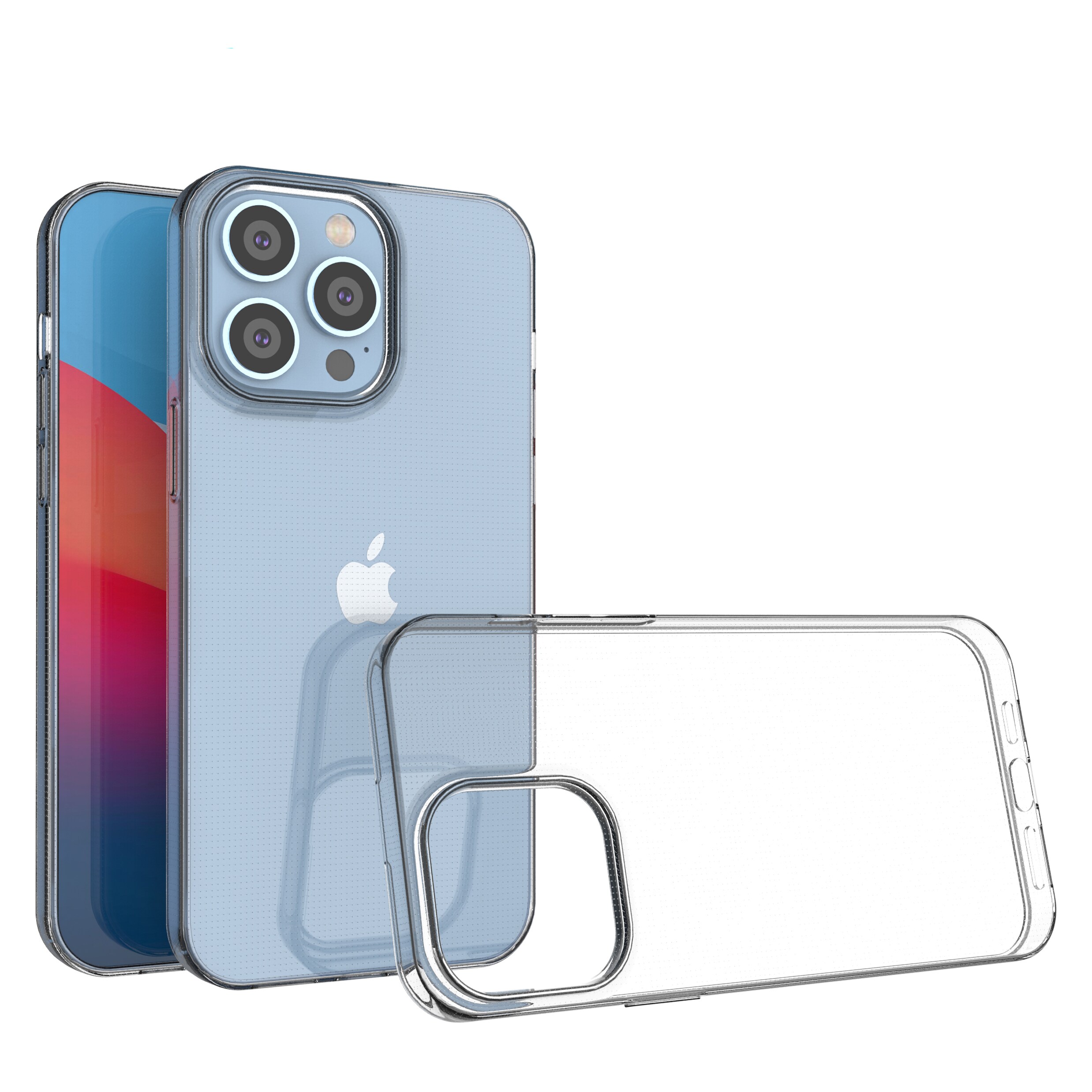 Ultra Clear 0,5 mm iPhone 14 Pro Max täckgel transparent