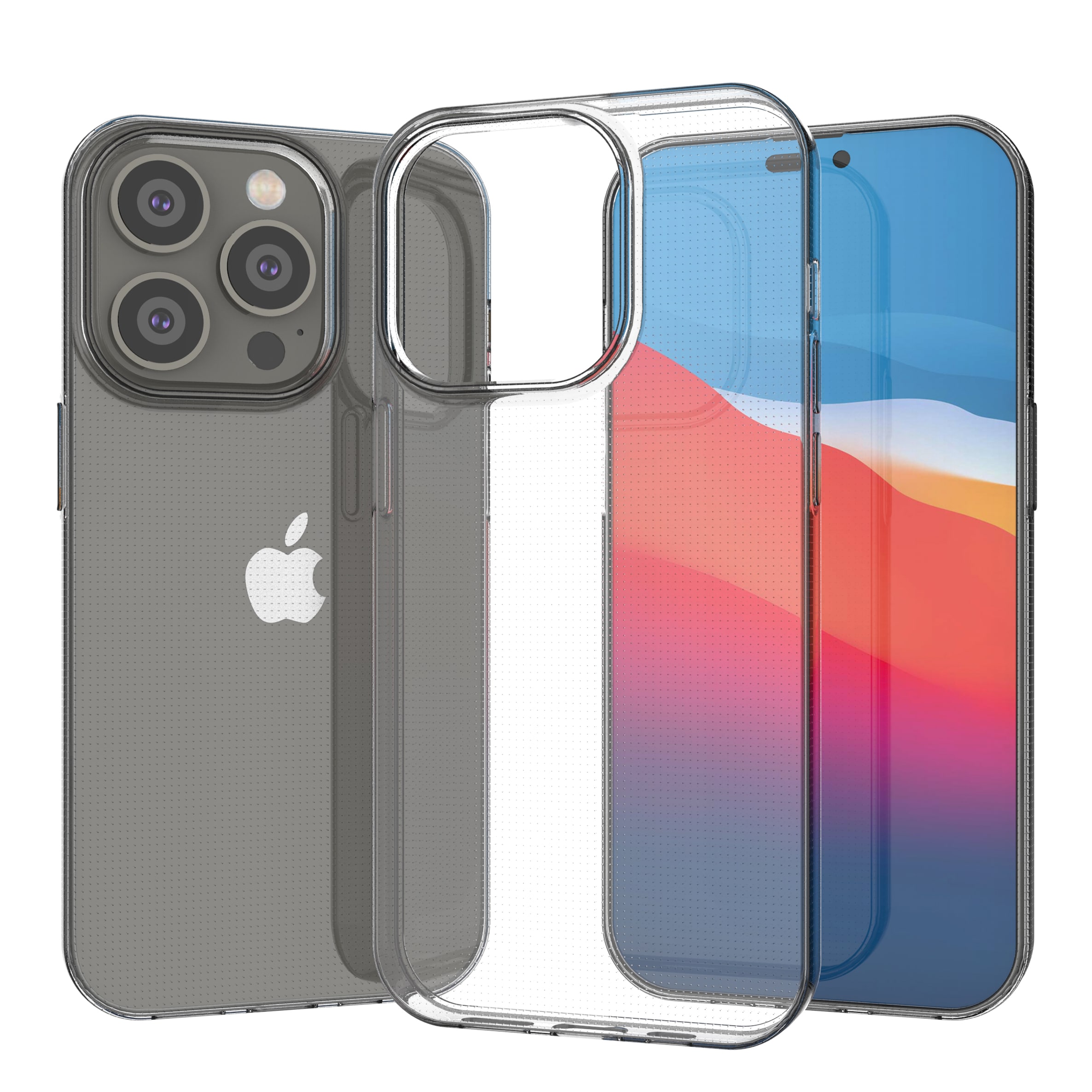 Ultra Clear 0,5mm iPhone 14 Pro skydd gel transparent