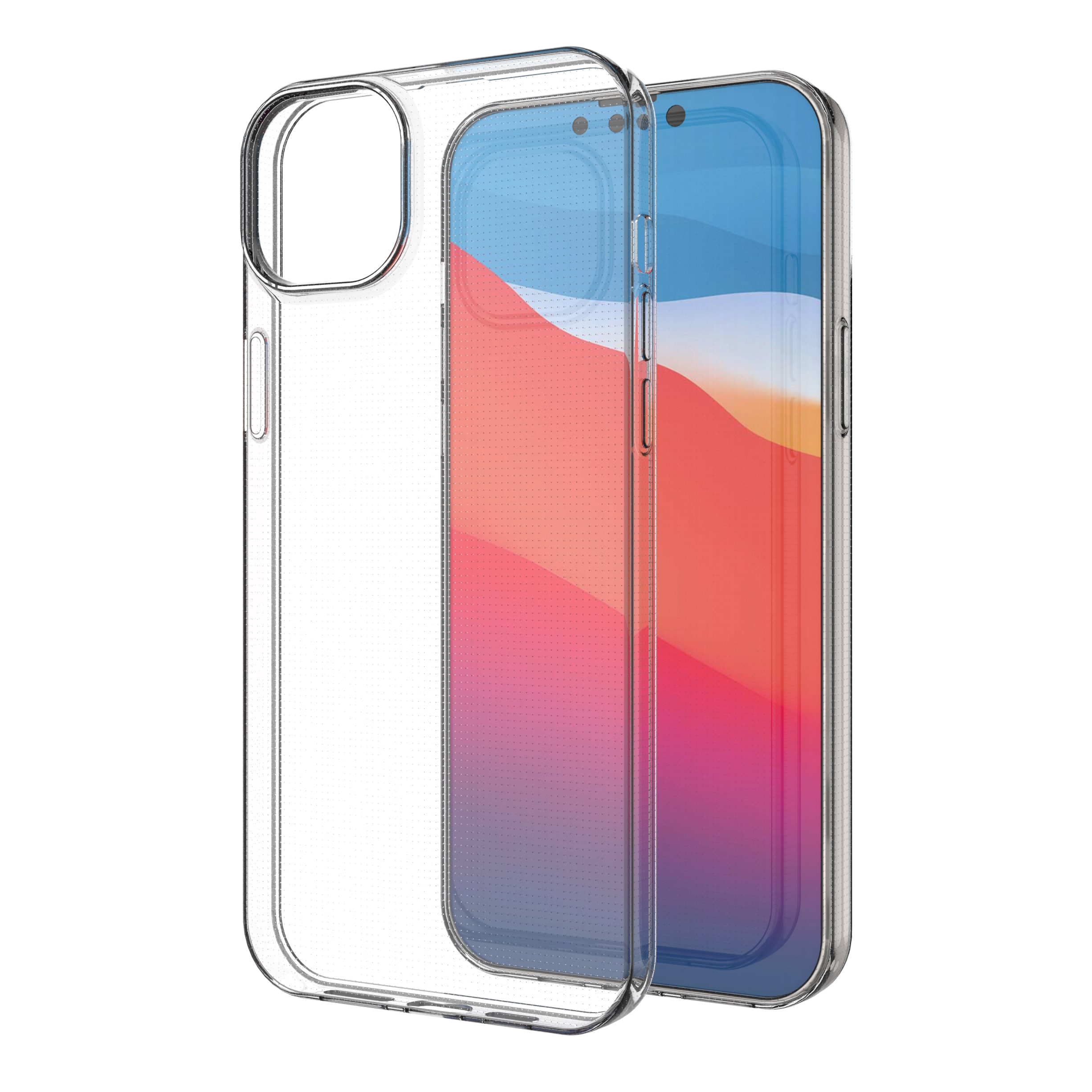 Gelskydd för Ultra Clear 0,5 mm iPhone 14 Max transparent