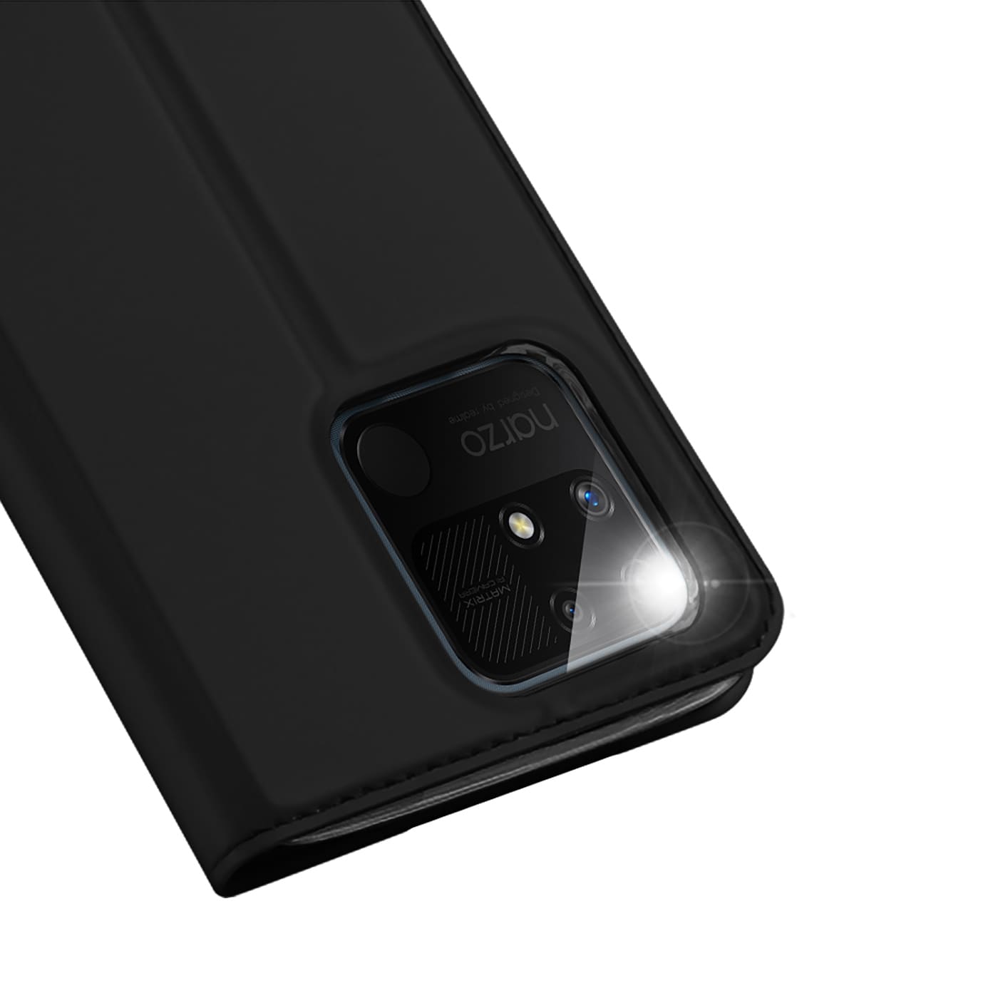 Dux Ducis Skin Pro Holster Cover med flap Realme Narzo 50A sort