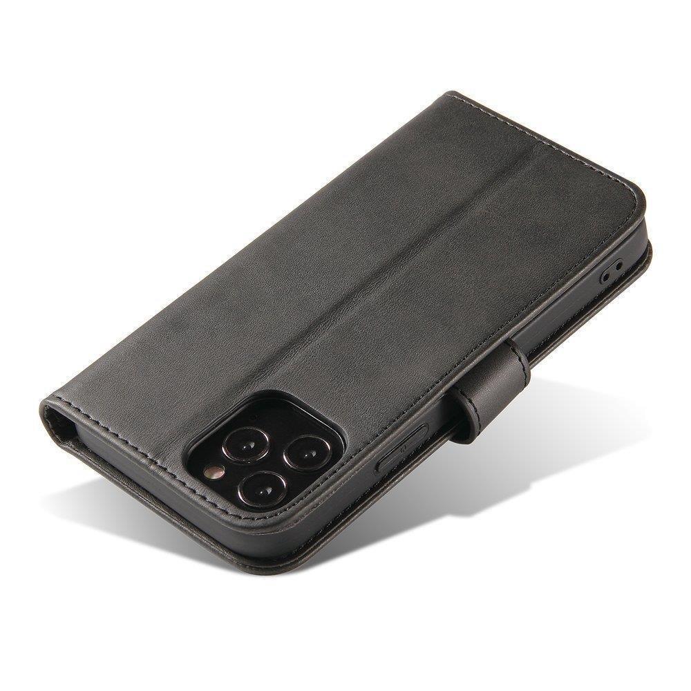 Magnet Etui elegant coveretui med klap og standerfunktion Honor Magic 4 Pro sort