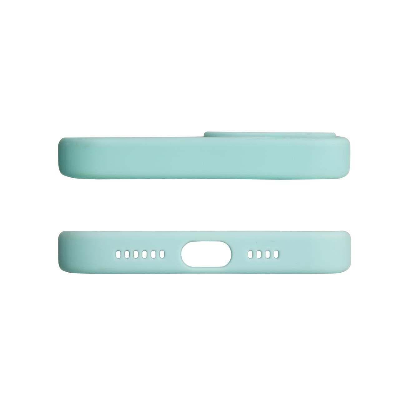 Designfodral för iPhone 12 Pro Max blomfodral ljusblå