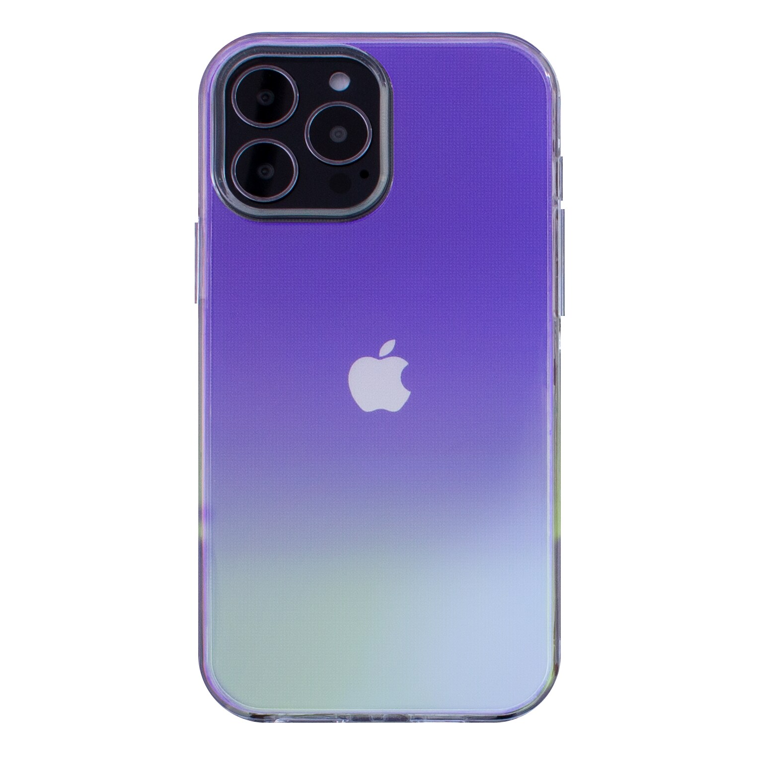 Aurora Case fodral för iPhone 13 gel neonskydd lila