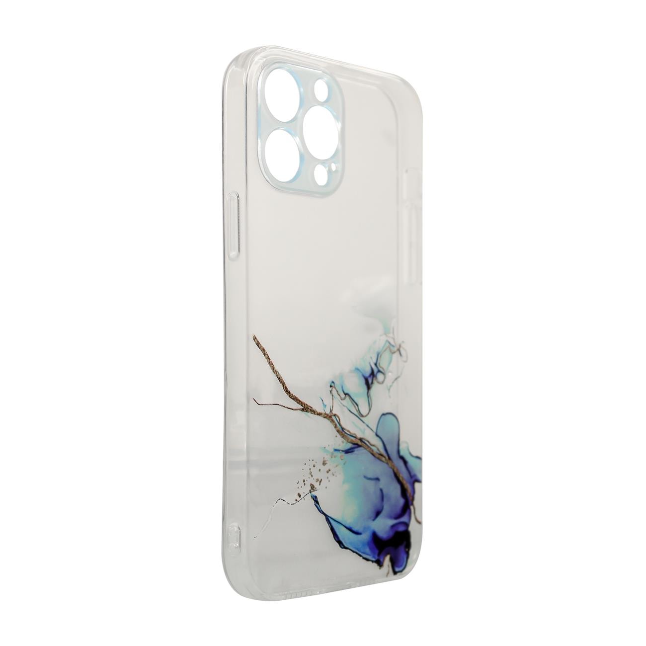 Marmor-etui til Xiaomi Redmi Note 11 Gel Cover Marble Blue