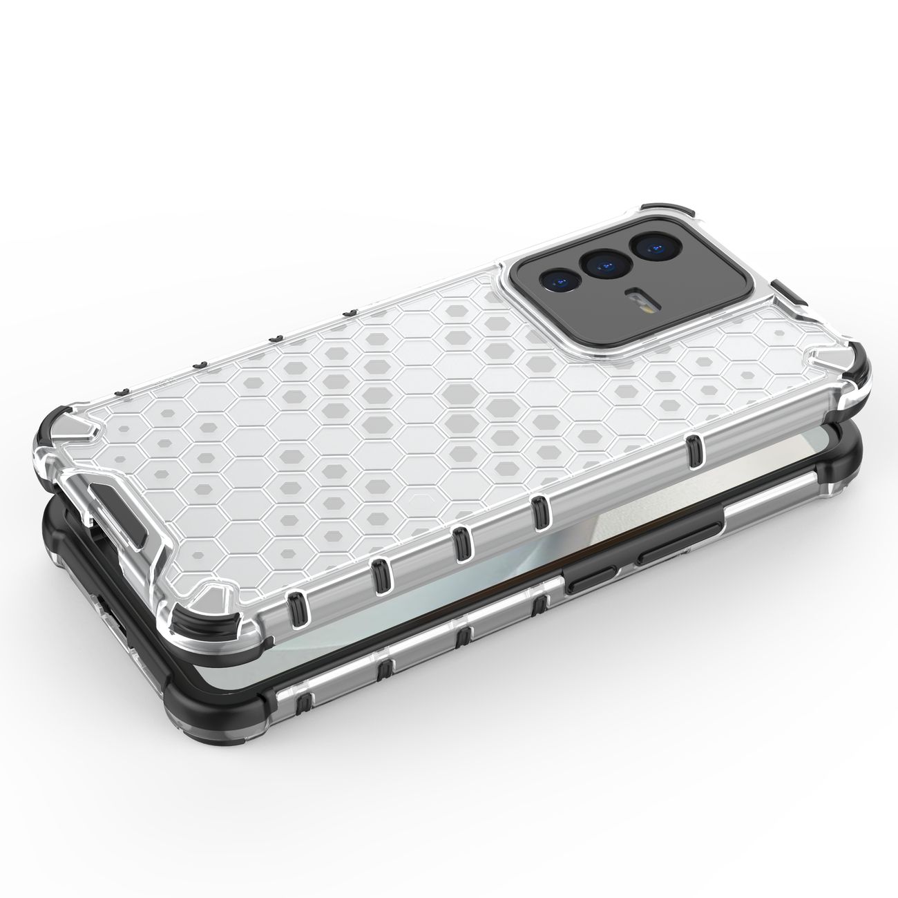 Honeycomb-fodral pansarhölje med gelram Vivo V23 5G svart