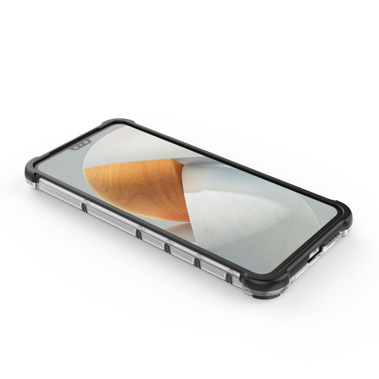 Honeycomb-fodral pansarhölje med gelram Vivo V23 5G svart
