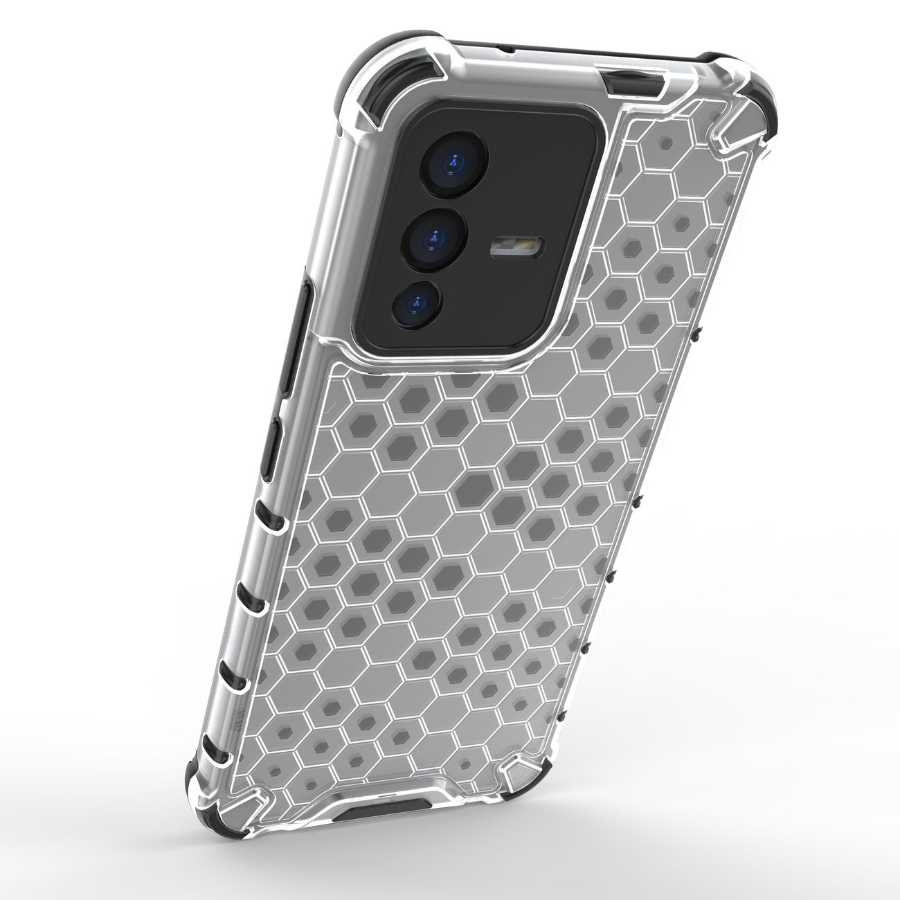 Honeycomb-fodral pansarhölje med gelram Vivo V23 5G svart