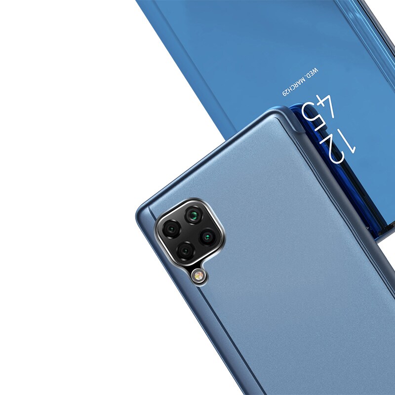 Clear View-etui til Samsung Galaxy M53 5G sort