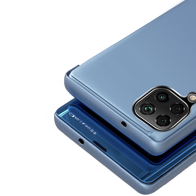 Clear View-etui til Samsung Galaxy M53 5G sort