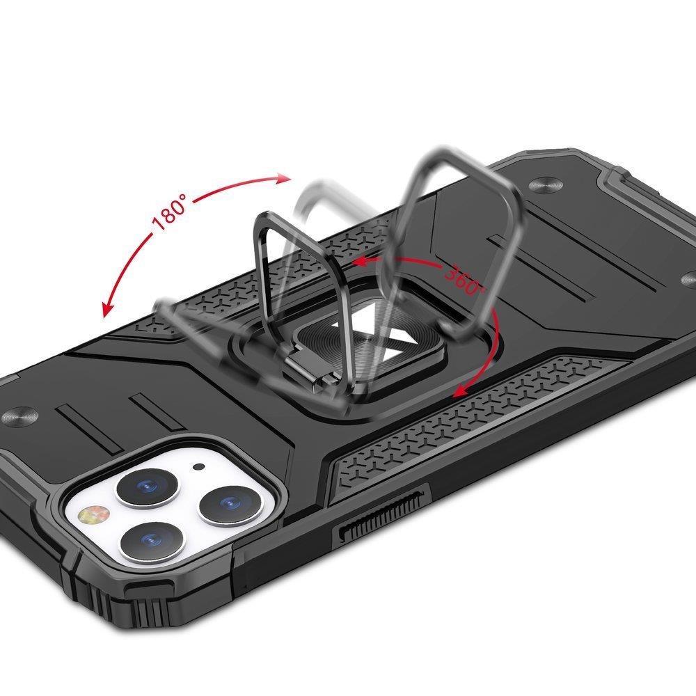 Wozinsky Ring Armor iPhone 14 Pro Max Armored Fodral Magnetisk hållare Ring Guld