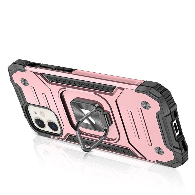 Wozinsky Ring Armor iPhone 14 Plus Armored Fodral Magnetisk hållare Ring Guld