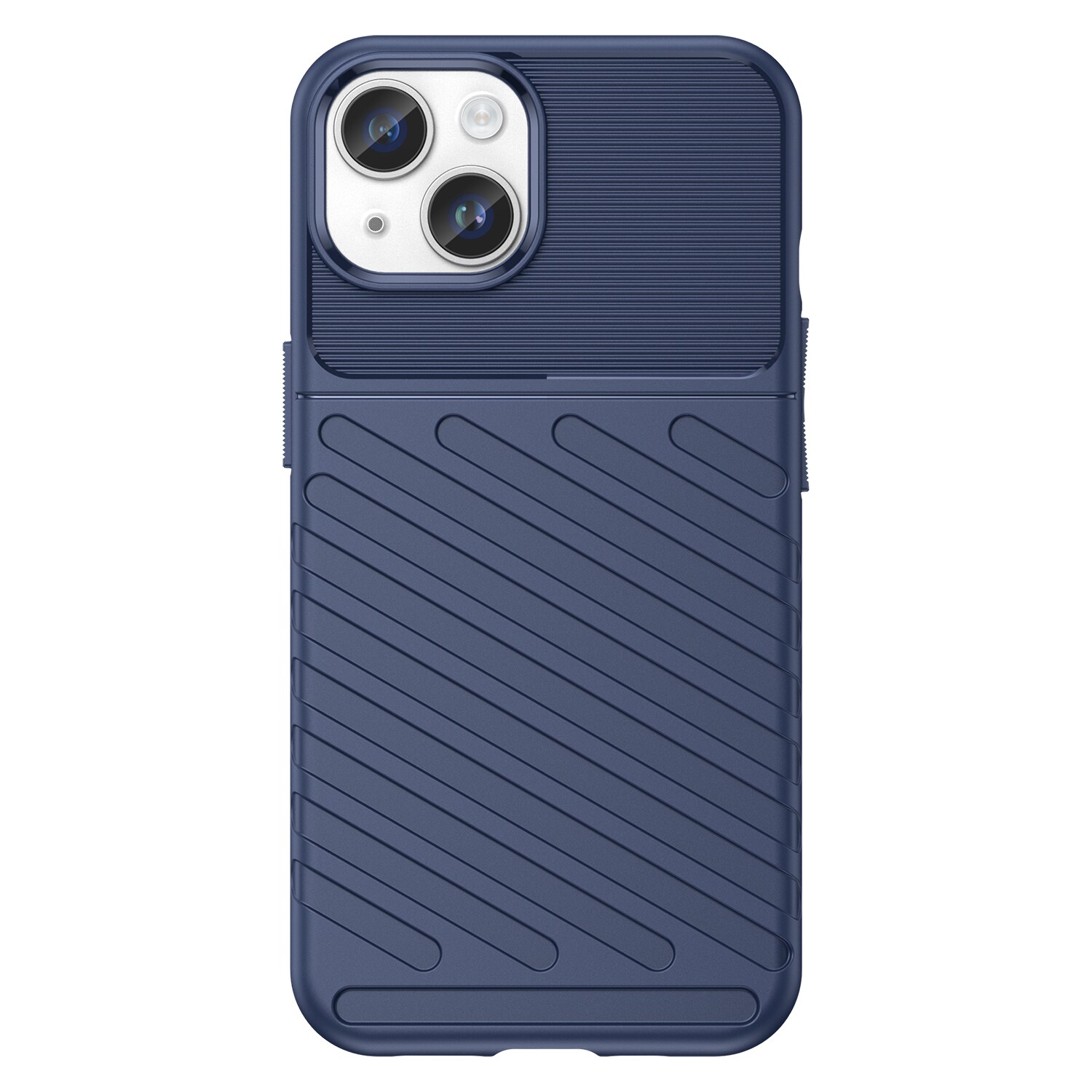 Thunder Case iPhone 14 Plus blått bepansrat fodral