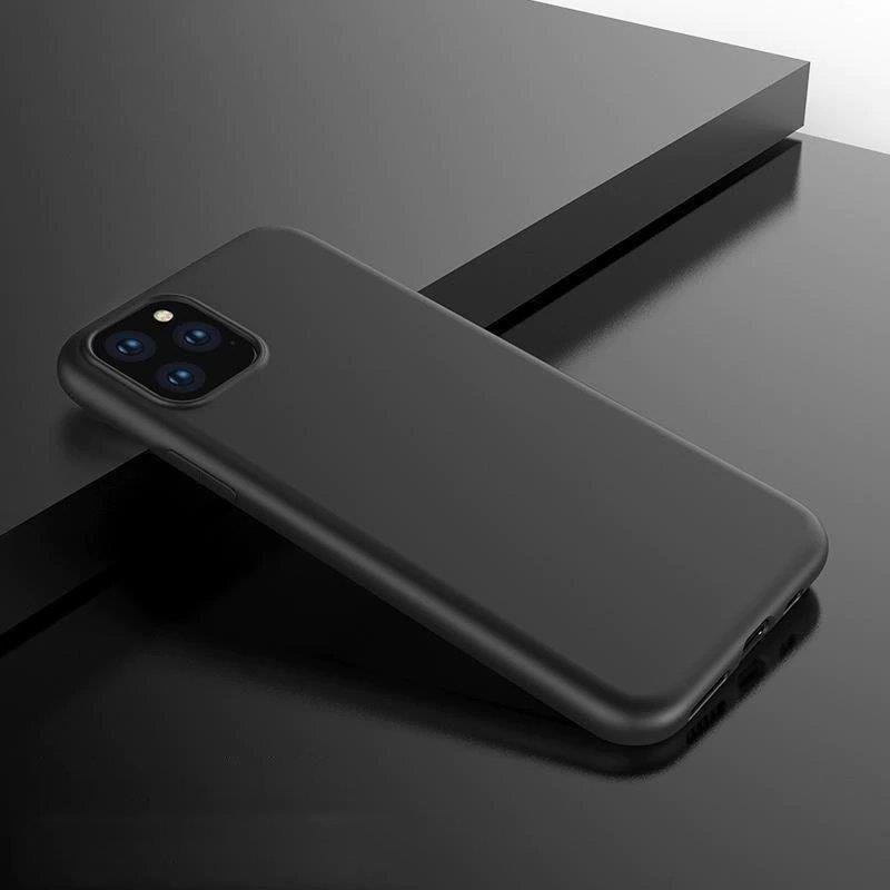 Soft Case Flexibelt geléfodral för iPhone 14 Pro Max svart