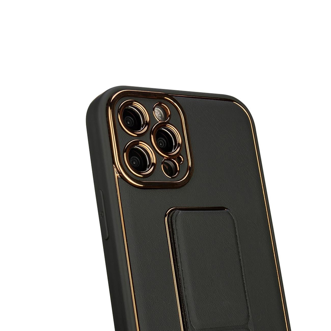 Nytt Kickstand-fodral fodral för iPhone 13 Pro med stativ röd