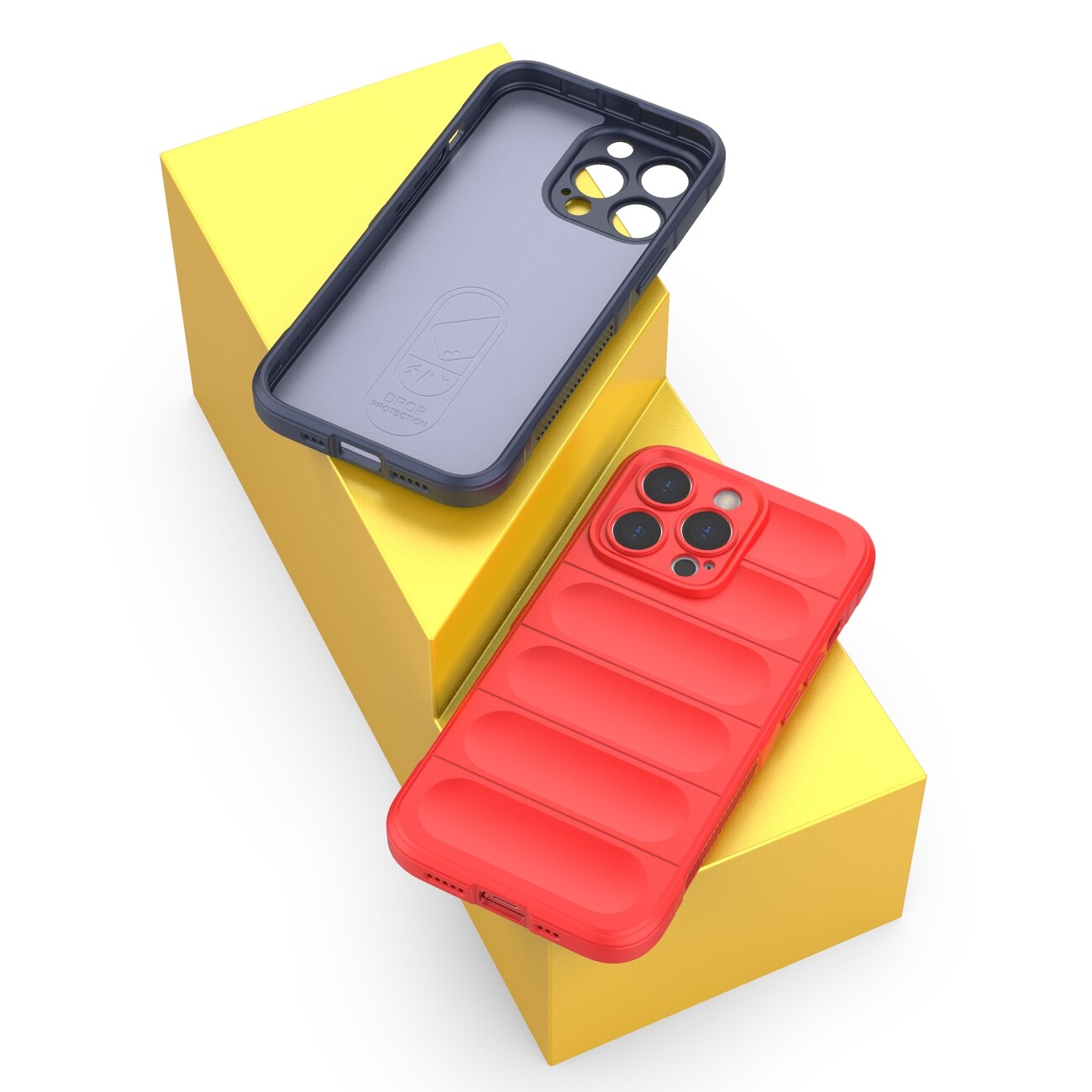 Magic Shield-fodral för iPhone 13 Pro flexibelt pansarskydd svart